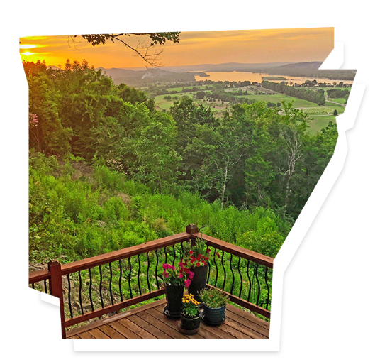 Arkansas Sunset View